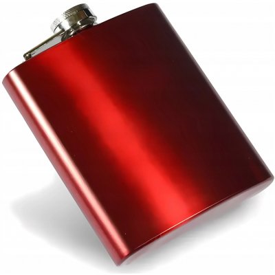 PLACATKA POTAŽENÁ KŮŽÍ NEREZOVÁ OCEL 8OZ 240 ml – Zboží Dáma