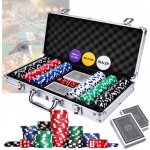 GamesPlanet 2642 Poker set 300 laserových žetonů Ultimate – Zbozi.Blesk.cz