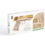 Ugears 3D mechanické puzzle Pistole Wolf-01 62 ks – Zbozi.Blesk.cz