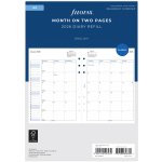 Filofax Měsíční kalendář 2026, měsíc/2 strany, Aj náplň A5 diářů – Zboží Dáma