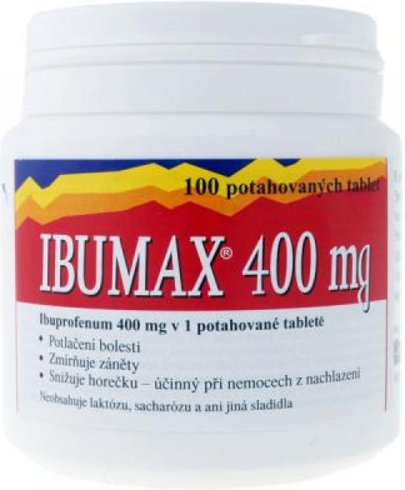 IBUMAX POR 400MG TBL FLM 100