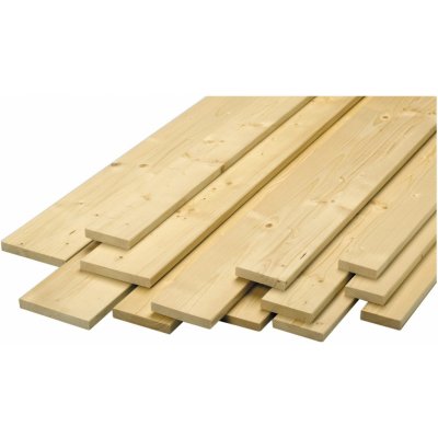 Rettenmeier Hoblované prkno, hladké, smrk/jedle, kvalita HF, 200 x 1,9 x 7,4 cm – Sleviste.cz