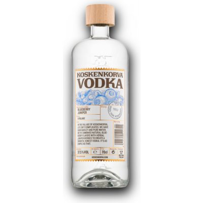Koskenkorva Blueberry Juniper 37,5% 0,7 l (holá láhev) – Hledejceny.cz
