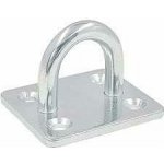 Deska s okem 40x35mm, d6mm, bílý Zn – Hledejceny.cz