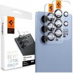 Spigen Glass tR EZ Fit Optik Pro HD 2 Pack Black Samsung Galaxy S25 Ultra AGL09084 – Zboží Živě