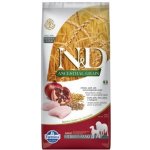 N&D Ancestral Grain Dog Adult Medium & Maxi Chicken & Pomegranate 2 x 12 kg – Hledejceny.cz