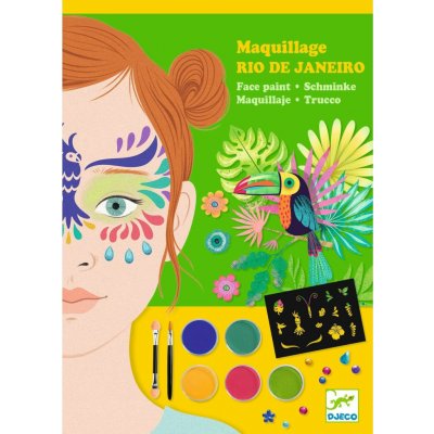 Djeco kreativní sada malování na obličej Rio de Janeiro – Sleviste.cz