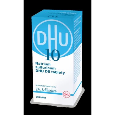 NATRIUM SULFURICUM DHU POR D6 TBL NOB 200 – Hledejceny.cz