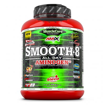 Amix Smooth-8 hybrid protein 2300 g – Zboží Mobilmania