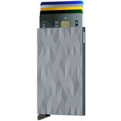 Secrid Cardprotector Laser Zigzag Titanium šedé – Zbozi.Blesk.cz