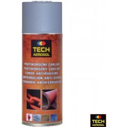 TECH AEROSOL Barva protikorozní základní 400 ml spray šedá