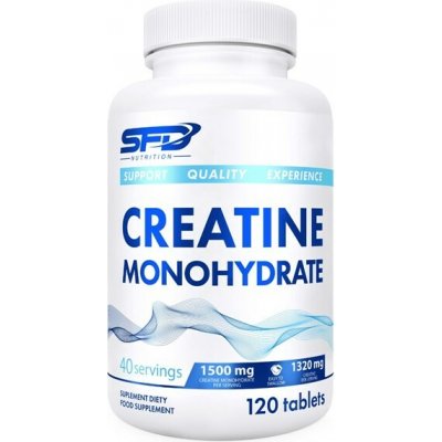 SFD NUTRITION Creatine Monohydrate 120 tablet – Hledejceny.cz