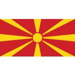 Samolepka - vlajka Makedonie – Zboží Mobilmania