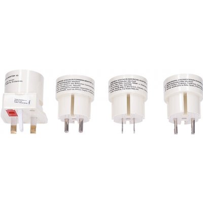 Solight cestovní adaptér, univerzální, neuzemněný - PA21 – Zboží Živě