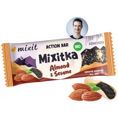 MIXIT Mixitka Adama Ondry sezam a mandle BIO 34 g – Zbozi.Blesk.cz