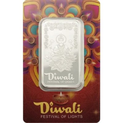 PAMP Diwali Lakshmi a Rangoli Stříbrný slitek 1 oz – Zboží Dáma