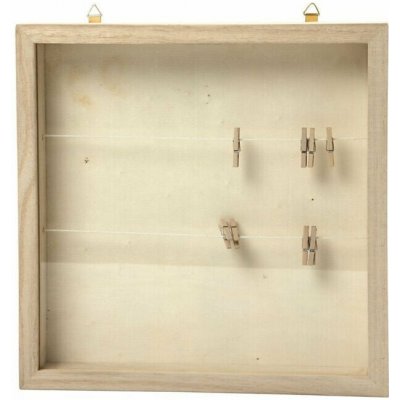 Dřevěný rámeček 3D 23x23 cm – Hledejceny.cz