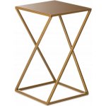 DekorStyle Stojan na květiny Jacy zlatý – Zboží Dáma