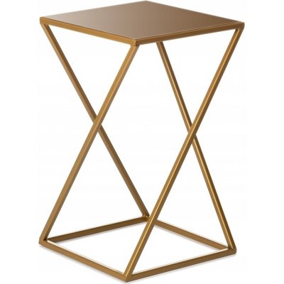 DekorStyle Stojan na květiny Jacy zlatý – Zboží Dáma