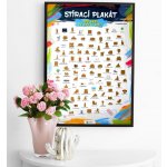 4Leaders Stírací plakát – 100 věcí co musíte zažít v páru – Zboží Mobilmania