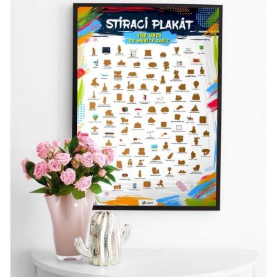 4Leaders Stírací plakát – 100 věcí co musíte zažít v páru – Zboží Mobilmania