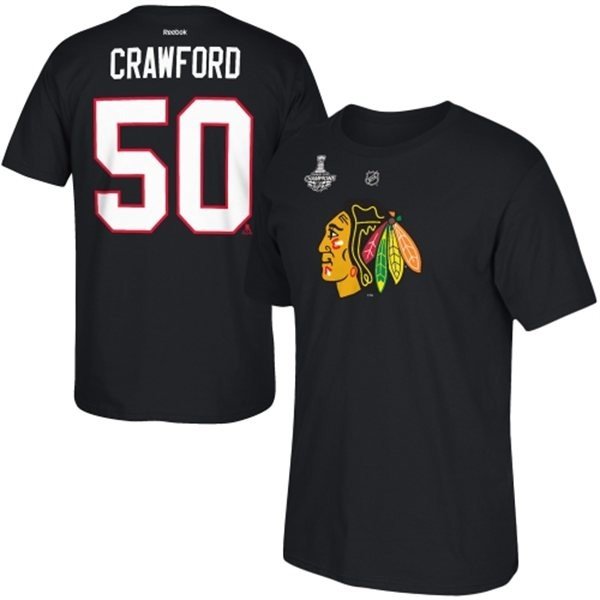 Reebok tričko Corey Crawford #50 Chicago Blackhawks 2015 Stanley Cup  Champions od 899 Kč - Heureka.cz