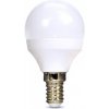 Žárovka Solight LED žárovka miniglobe 6W E14 6000K 450lm bílá studená bílá