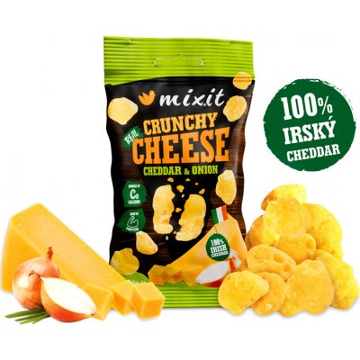 MIXIT Křupavý sýr do kapsy irský cheddar a cibule 20 g – Zboží Dáma