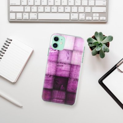 Pouzdro iSaprio - Purple Squares - iPhone 11 – Hledejceny.cz