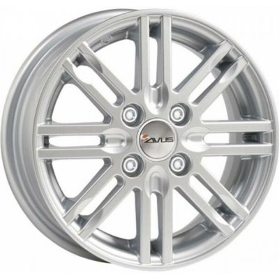 Avus Koala 5x13 4x101,6 ET35 hyper silver – Hledejceny.cz