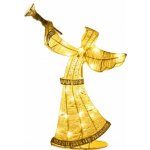 DecoLED Světelný anděl 50cm teple bílý – Zboží Dáma