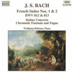 Johann Sebastian Bach - French Suites Nos. 1 2 BWV 812 813 • Italian Concerto • Chromatic Fantasia And Fugue CD – Hledejceny.cz