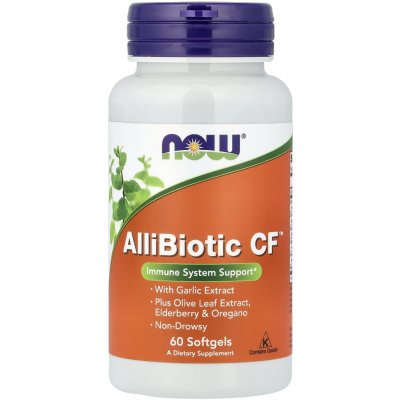 Now Foods AlliBiotic 60 tobolek – Hledejceny.cz