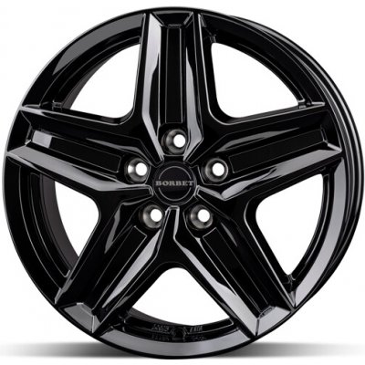 Borbet CWZ 7,5x18 5x120 ET43 black gloss | Zboží Auto