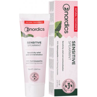 Nordics Oral Care Sensitive s tekutou sklovinou 75 ml – Hledejceny.cz