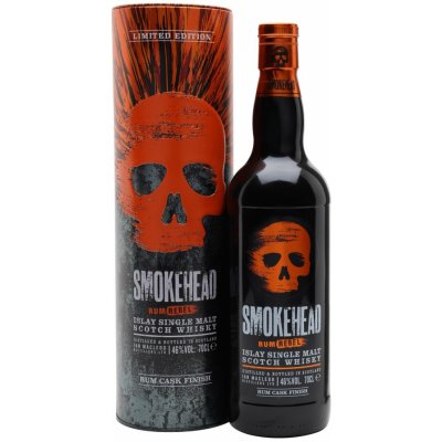 Smokehead Rum Rebel Limited Edition 2020 46% 0,7 l (tuba) – Zboží Mobilmania