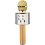 Verk 01377 Karaoke Bluetooth mikrofon 1800mAh světle růžová