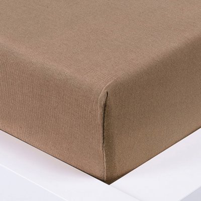 Xpose Jersey prostěradlo Exclusive hnědé 90x200 – Zboží Dáma