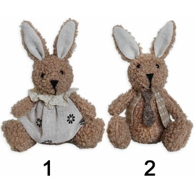 Zajíc textil 13,5cm mix – Hledejceny.cz