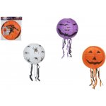 Lampion koule Halloween se střapci papír průměr 30cm v sáčku (bez hůlky) 3 druhy karneval – Zboží Dáma