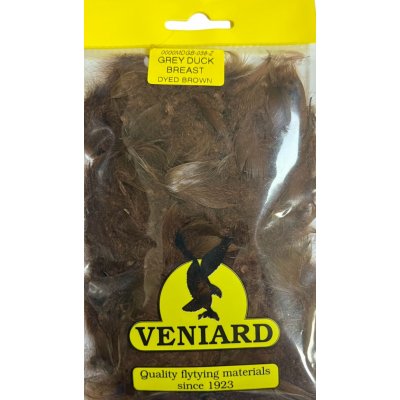 Veniard Peří z Divoké Kachny Mallard Duck Drake Round Dyed Brown 2g – Hledejceny.cz