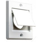 Krytka výfuku vzduchu s bezpečnostní klapkou - bílá – Hledejceny.cz