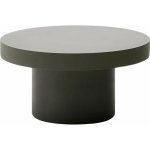 Kave Home Aiguablava 90 cm zahradní konferenční stolek Zelený cementový – Hledejceny.cz
