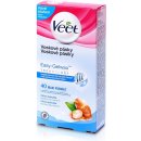 Veet Easy-Gel Wax Strips Sensitive Skin 40 ks depilační pásky na obličej