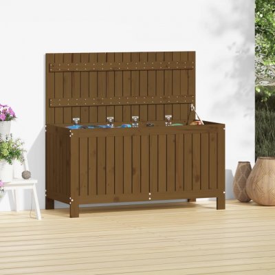 Nábytek XL box medově hnědý 115x49x60 cm masivní borovice – Hledejceny.cz