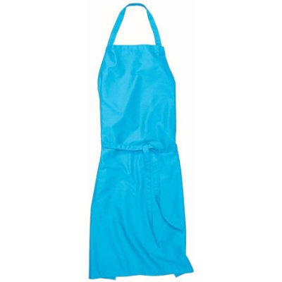 Workwear Verona 90 Dlouhá zástěra s laclem 00131-01 Turquoise – Hledejceny.cz