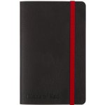 Oxford Zápisník Black n´ Red Journal linkovaný měkké desky černá A6 72 listů – Zboží Mobilmania