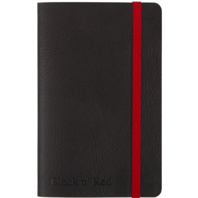 Oxford Zápisník Black n´ Red Journal linkovaný měkké desky černá A6 72 listů – Zboží Mobilmania