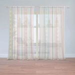 Záclony Pruhy a tečky: 2 ks - 150x250 cm - Sablio – Hledejceny.cz