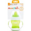 Dětská láhev a učící hrnek Munchkin Gentle tréninkový hrnek s držadly Green 118 ml